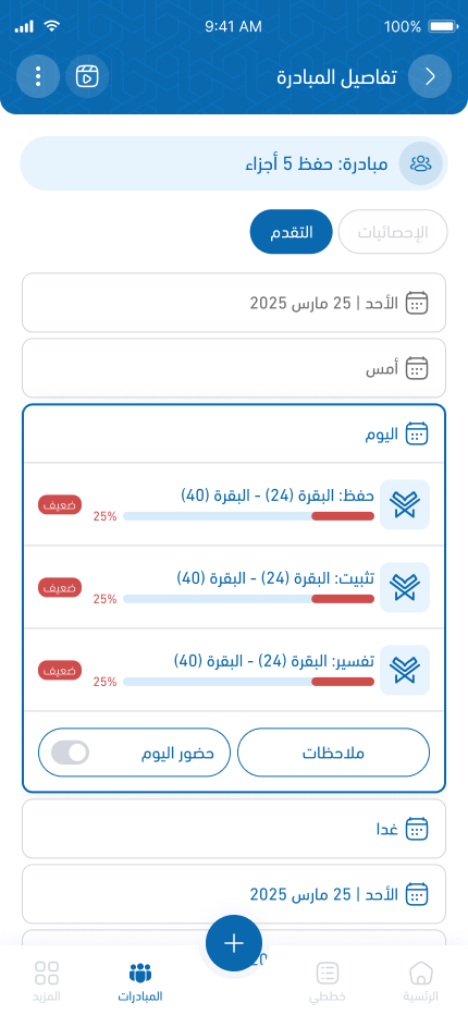 المبادرات الجماعية